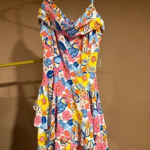 Floral Multicolor Romper